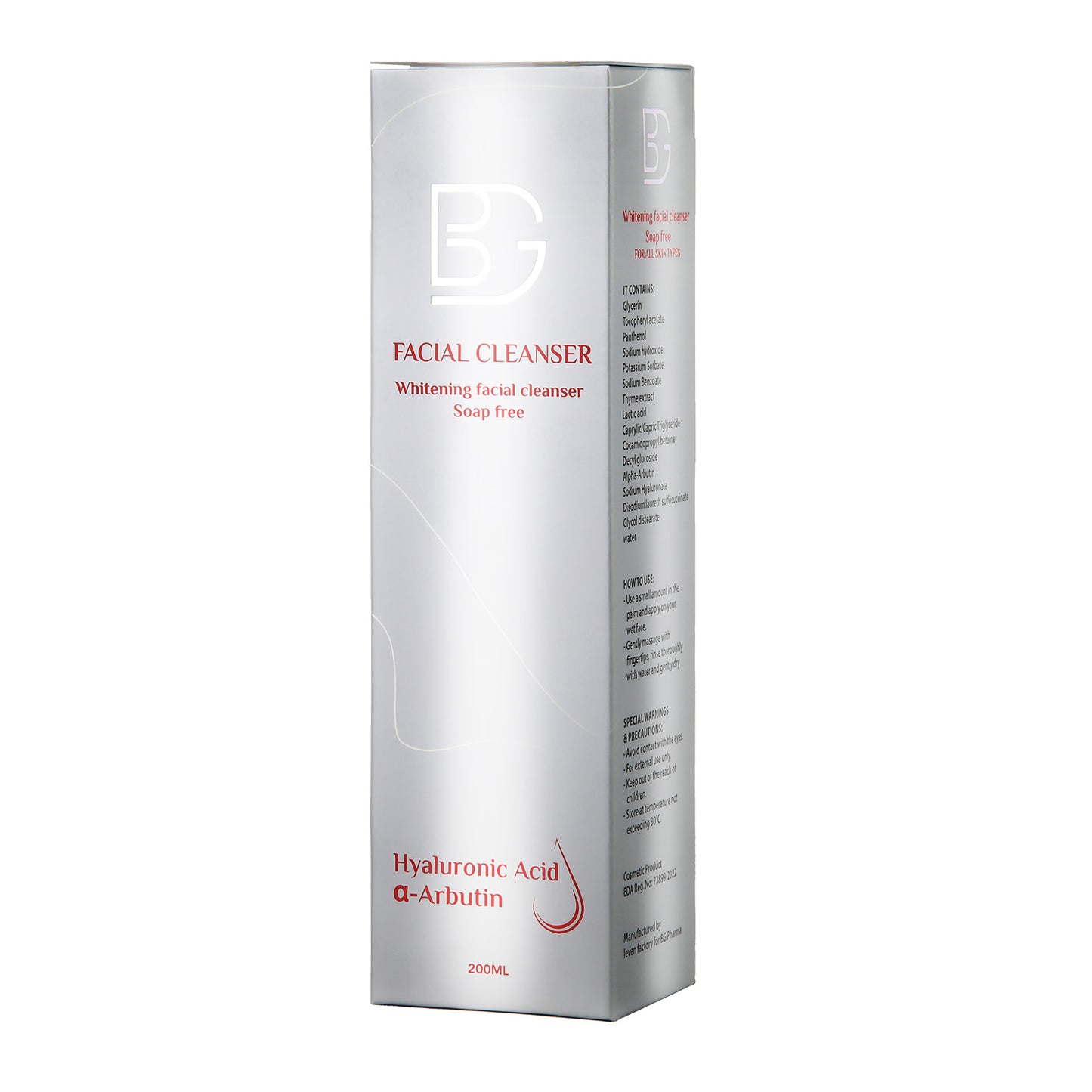 BG Whitening Facial Cleanser – 200 ml