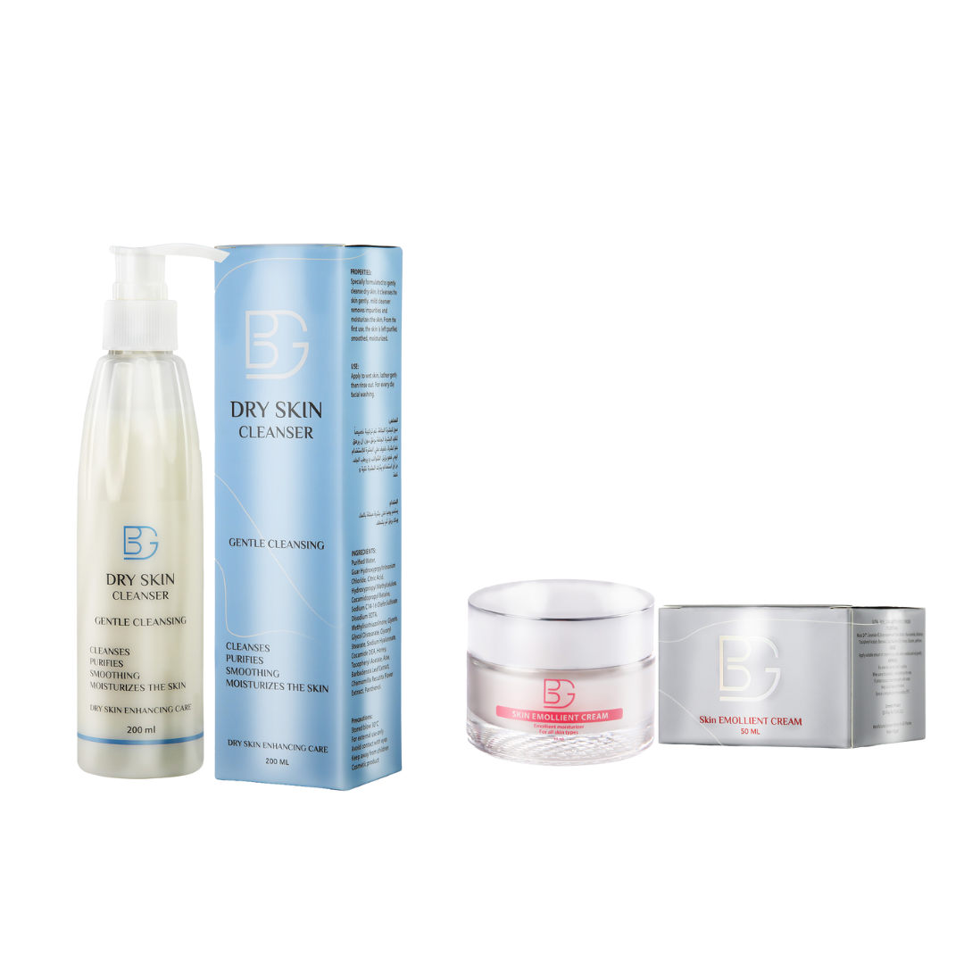 روتين البشرة الجافة