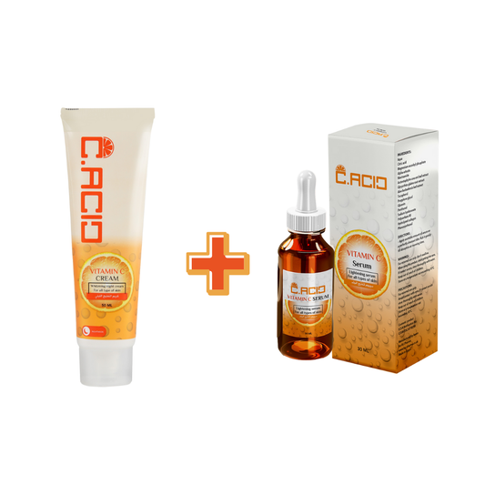 C. Acid Vitamin C Serum & C. Acid Vitamin C Cream